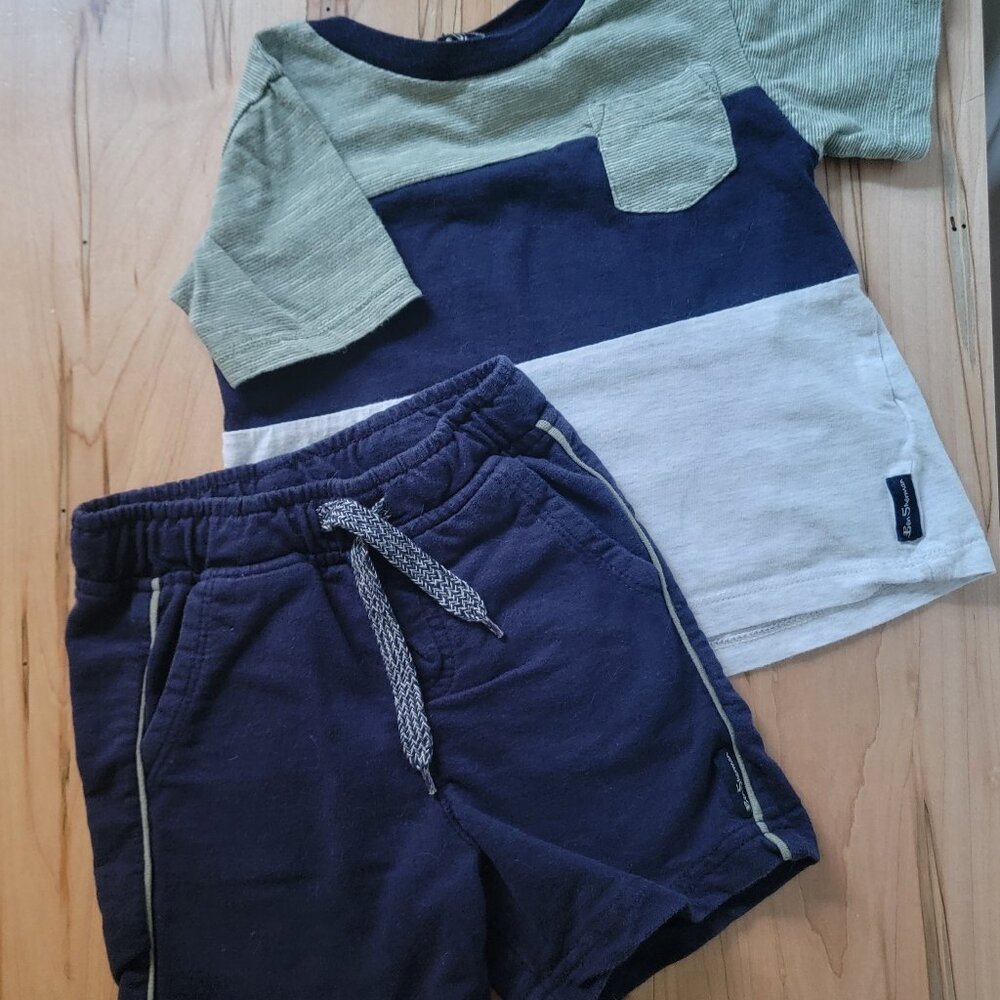 Ben Sherman Toddler Shorts Set - Size 24M